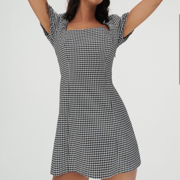 zara gingham dress - Picture 3 of 8